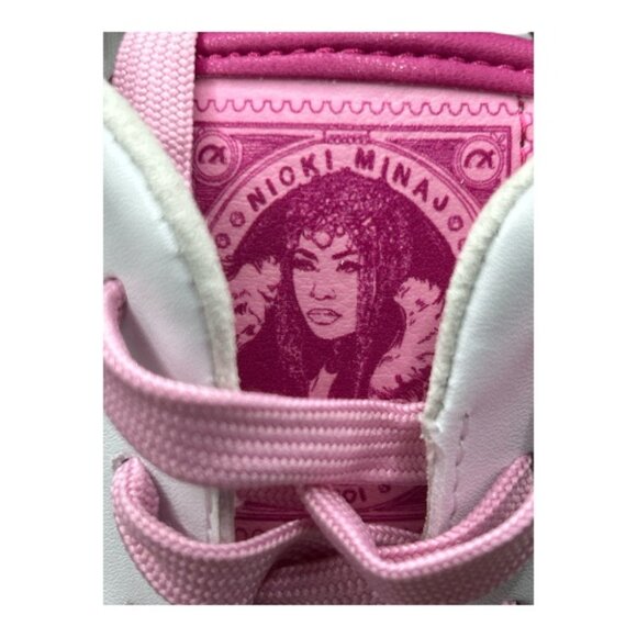 LØCI NEO Nicki Minaj // CHUN LI Sneakers-White/Fuchsia/Pink - Size US 11 / EU 43 - Picture 4 of 11